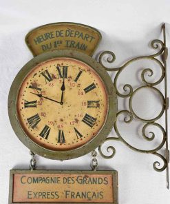 Antique English brass clock from a boat - Smith Astral 8¼ – Chez Pluie